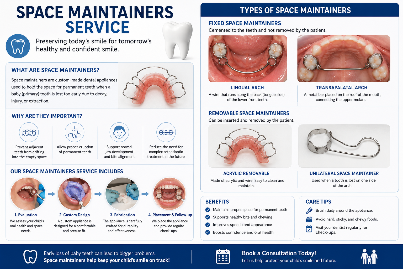 Space Maintainer for Children